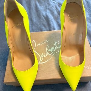 Yellow Hot Chick Louboution